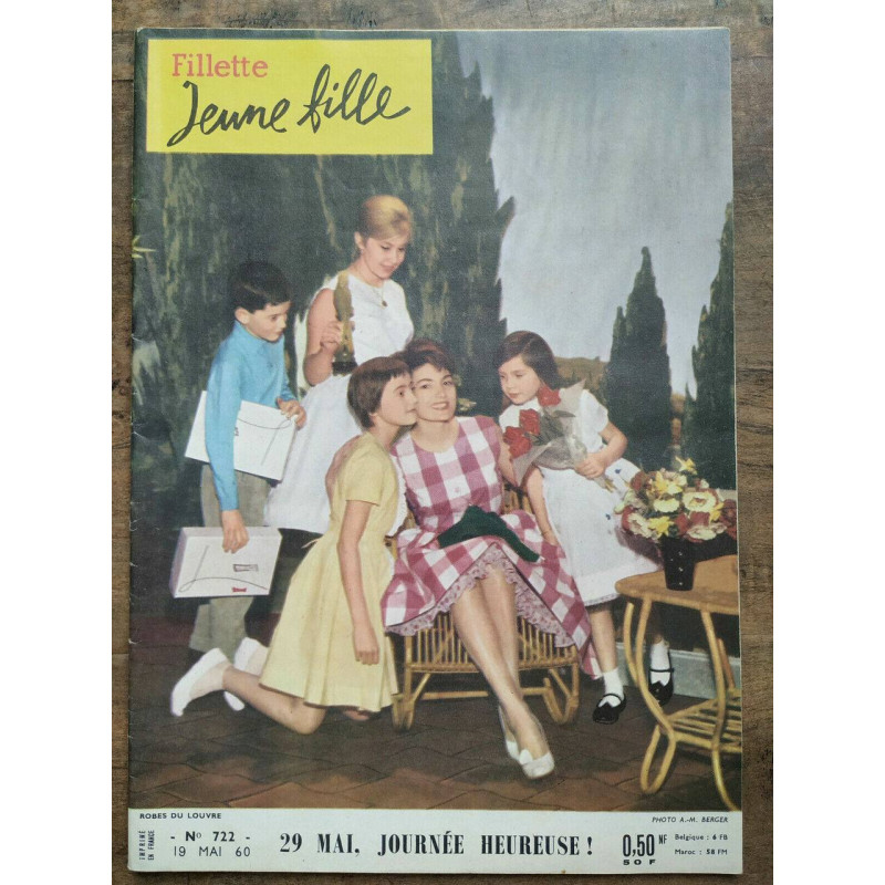 Fillette jeune fille n722 19 Mai 1960