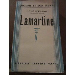 Louis bertrand lamartine Librairie Arthème Fayard