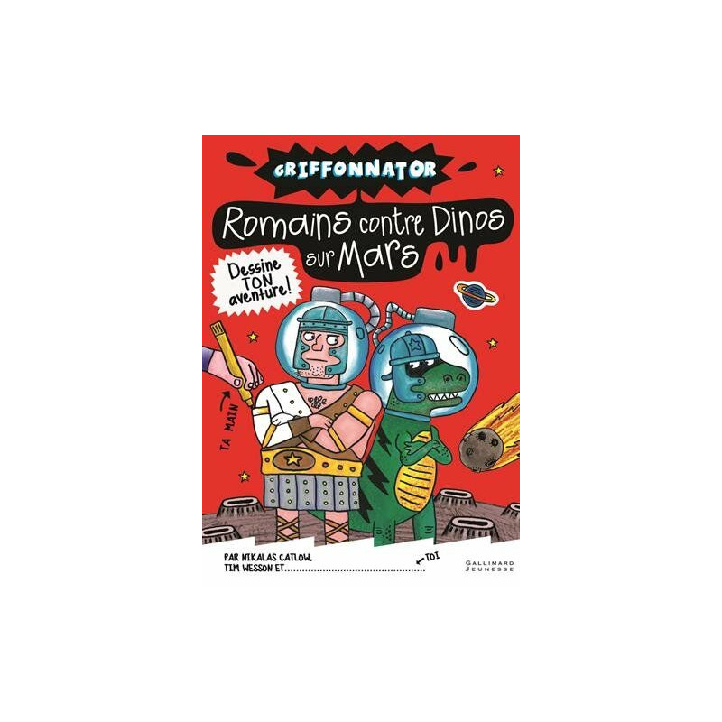 Griffonnator : Romains contre Dinos sur Mars