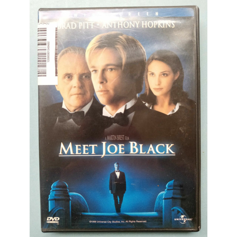 Meet Joe Black Brad Pitt Anthony Hopkins DVD simple