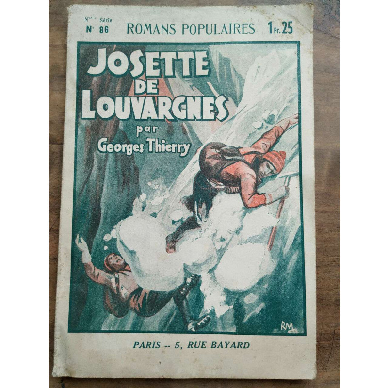 Georges thierry Josette de louvargnes Romans populaires n86
