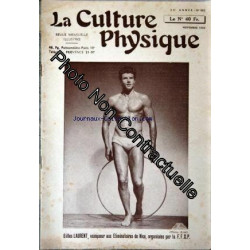CULTURE PHYSIQUE (LA) [No 682] du 01/11/1950 - GILLES LAURENT...