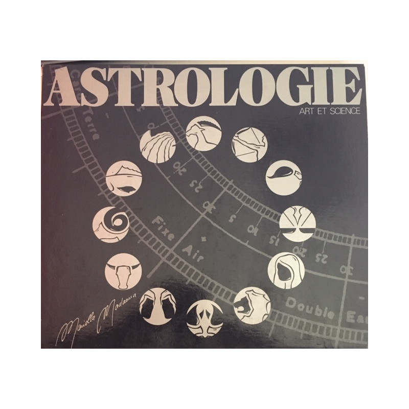 Coffret astrologie art et science ( 1 livre + 4 cassette audio )