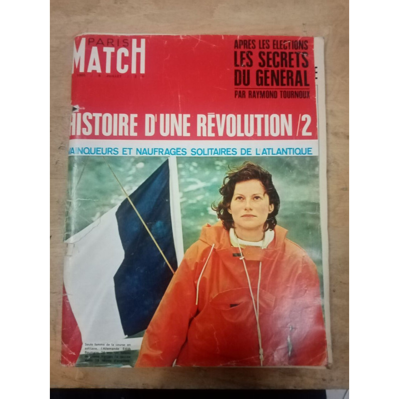 Paris Match N.1000 - juillet 1968