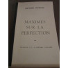 Maximes sur la perfection