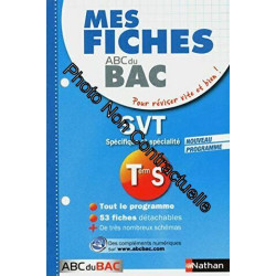 MES FICHES ABC BAC SVT TERM S SPECIFIQUE ET SPECIALITE
