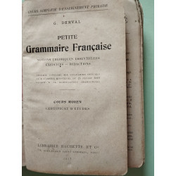Petite grammaire française
