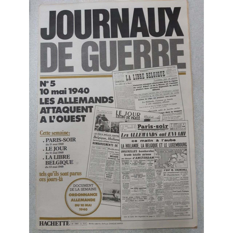 Journaux de guerre N° 5