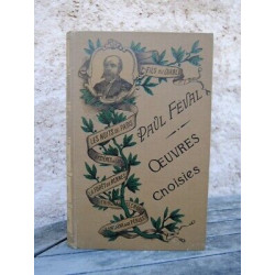 Paul Féval OEUVRES CHOISIES Cartonnage ENGEL T. 15-16 LES...