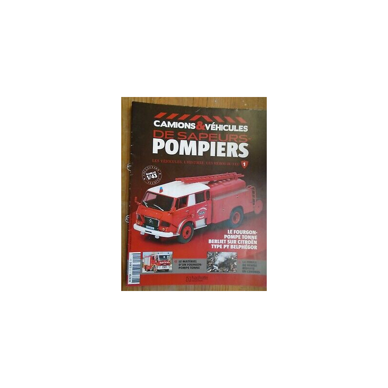 Camions et véhicules de pompiers n 1 sans le camion