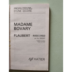 Flaubert madame bovary