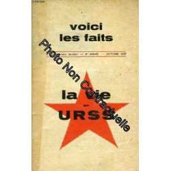 Voici les faits la vie en urss n° 30 8e annee oct. 1957