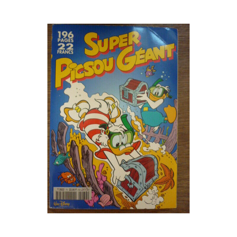 SUPER PICSOU GEANT n79 Disney Hachette Presse 08