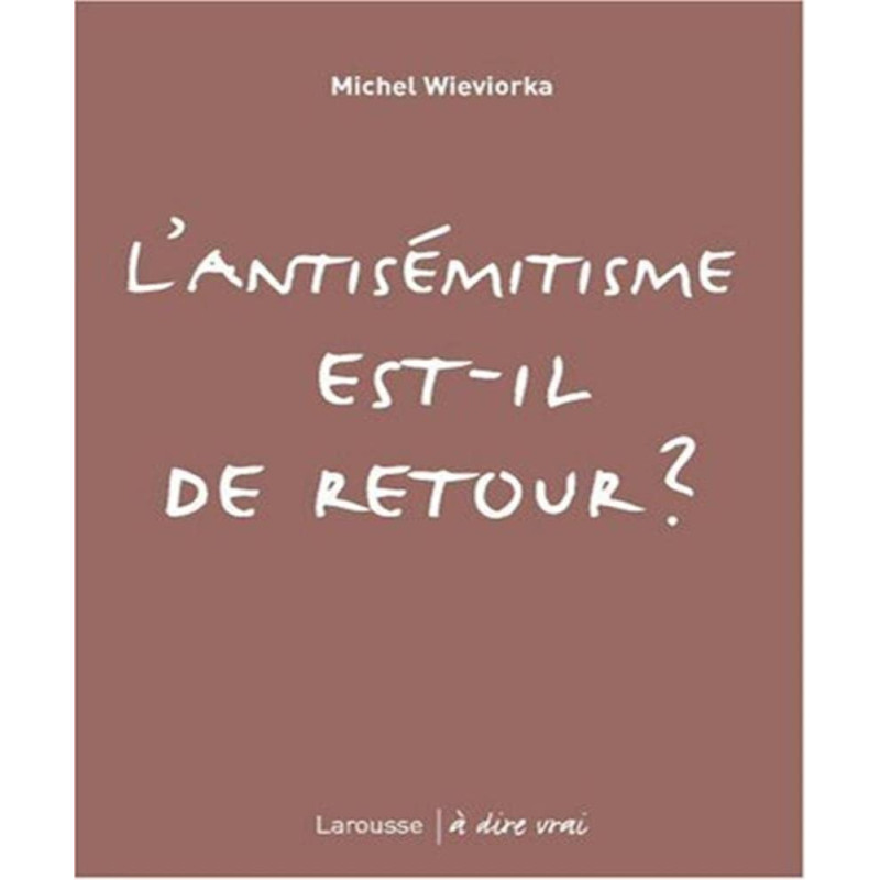 L'antisémitisme est-il de retour