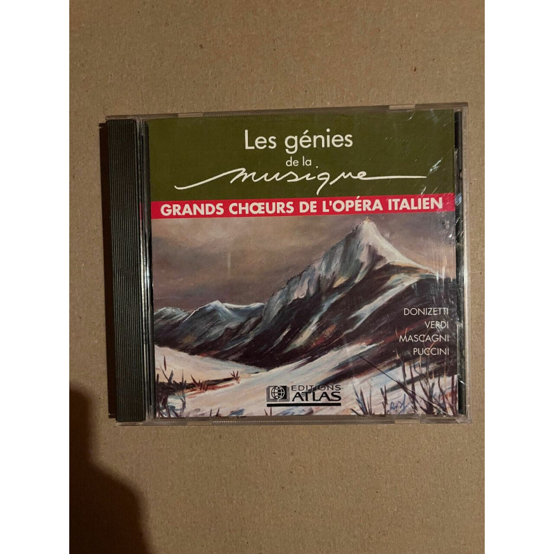 Grands choeurs de l'opéra Italien - Les génies de la musique CD
