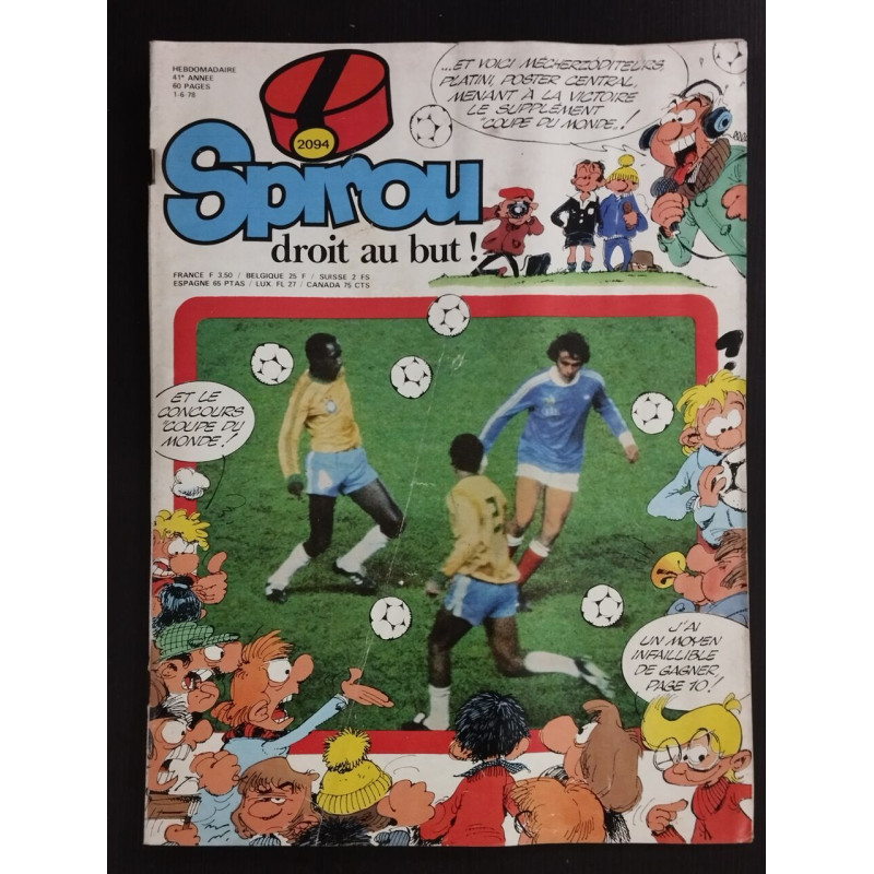 Revue Le Journal de Spirou N° 2094