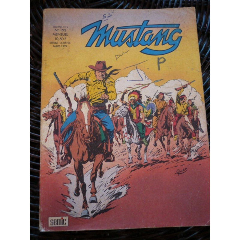 Mustang n192 mensuel Editions mars 1992