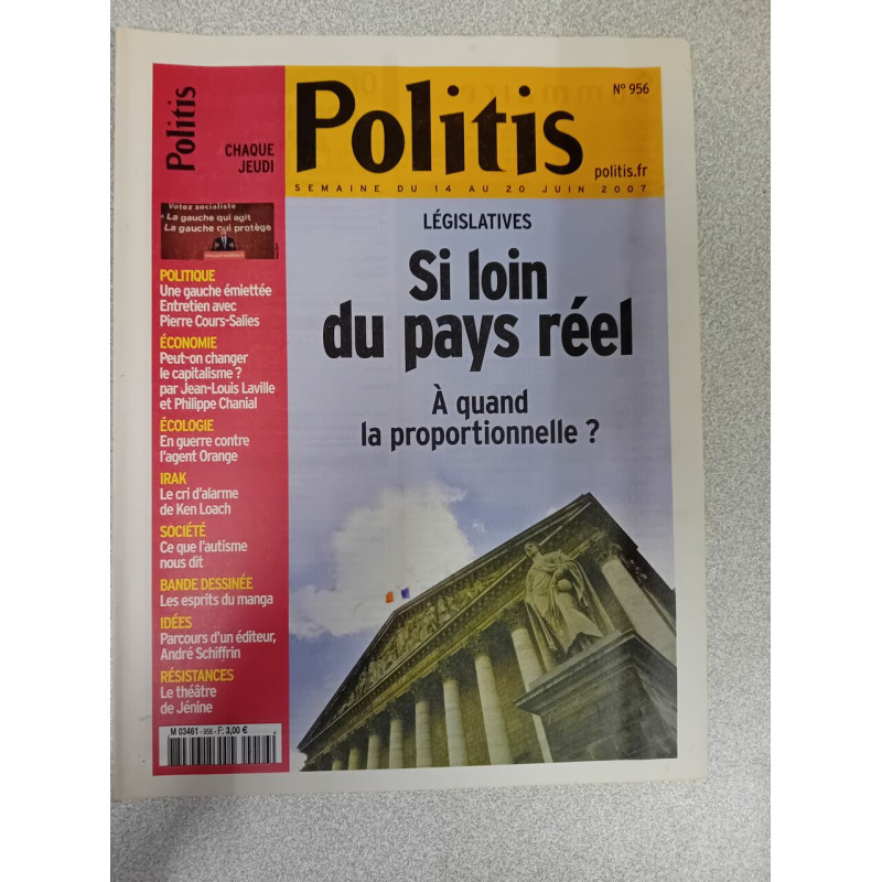 Politis nº 956 / Juin 2007