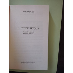 Il est de retour