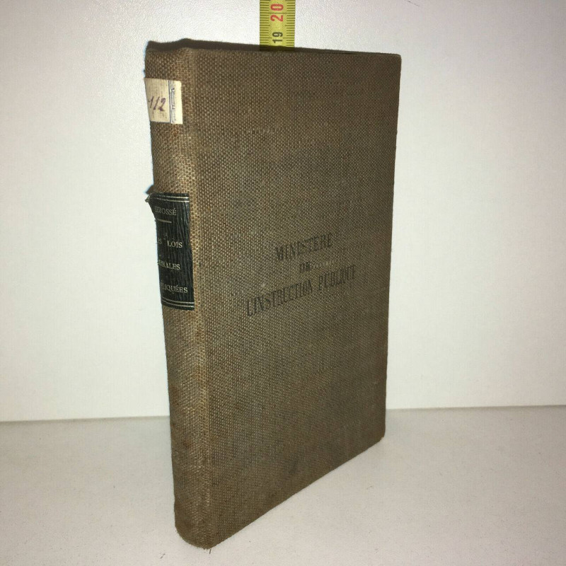 f Lebossé LES LOIS RURALES EXPLIQUEES vol 1