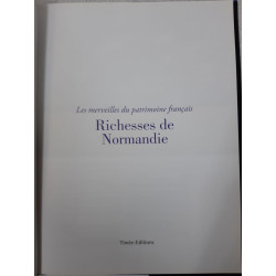 Richesses de normandie - livre