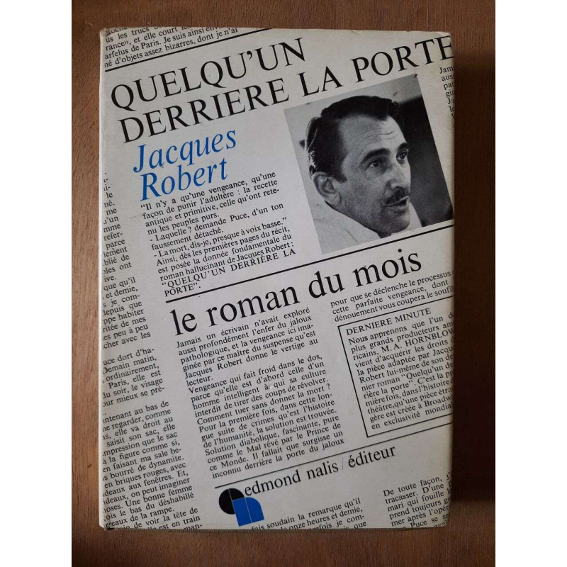 Quelqu'un derriere la porte : le roman du mois