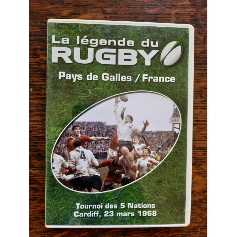 DVD La Légende du Rugby Pays de Galles France 23 Mars 1968