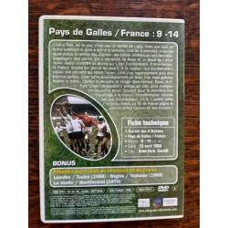 DVD La Légende du Rugby Pays de Galles France 23 Mars 1968