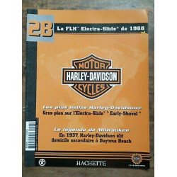 Le FLH electra glide de 1968 harley davidson Motorcycle Nº28...