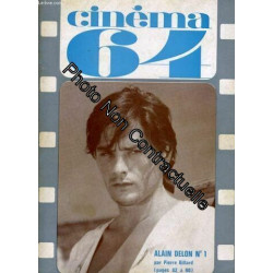 Cinema 64 N° 84 - Le Desin De Jean Effel - Delon N°1 - Le Dossier...