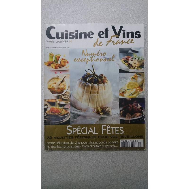 Cuisine et Vins de France nº 89 / Décembre - Janvier