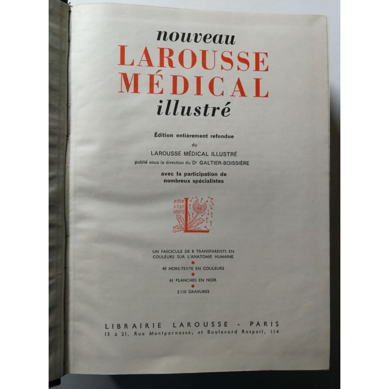 Nouveau Larousse Médical illustré