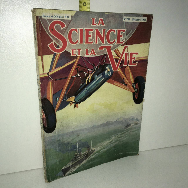 Revue LA SCIENCE ET LA VIE n 209 Novembre 1934 L'avion torpilleur