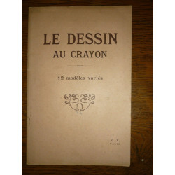 Cahier vierge Le dessin au crayon 12 modèles variés m f Paris