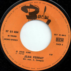 La Commune / Je Vous Aime