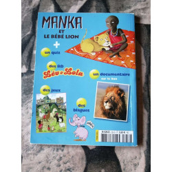 Je lis de já ! Manka et le bébé lion