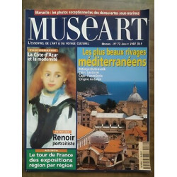 Muséart n72 Juillet 1997 L'essentiel de l'art du voyage culturel