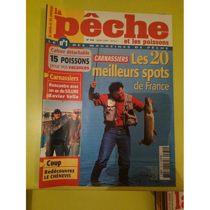 La Pêche Et Les Poissons Nº734 Les 20 Meilleurs Spots de France 2006