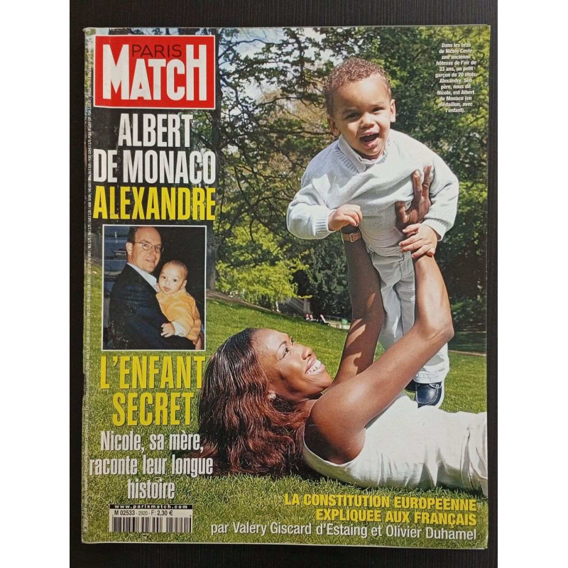 Revue Paris Match N° 2920