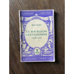 molière - LE BOURGEOIS GENTILHOMME
