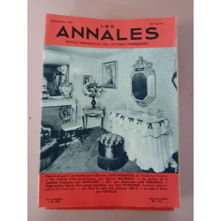 Revue Les annales des lettres françaises N° 131