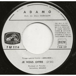 Inch' Allah / Je Vous Offre