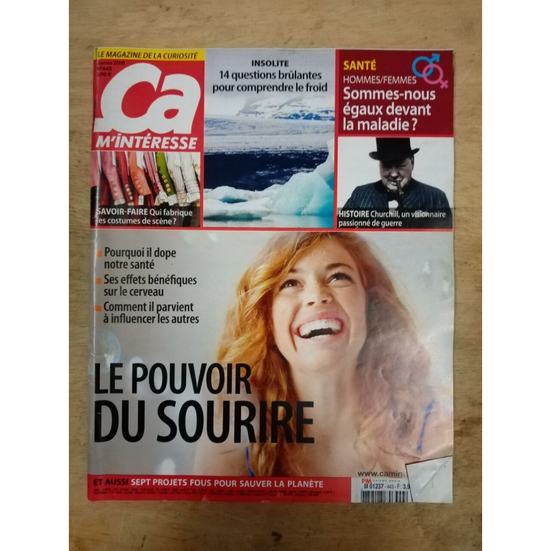 Ça m'intéresse nº 443 / Janvier 2018