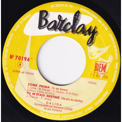 13 - Come Prima (Tu Me Donnes)