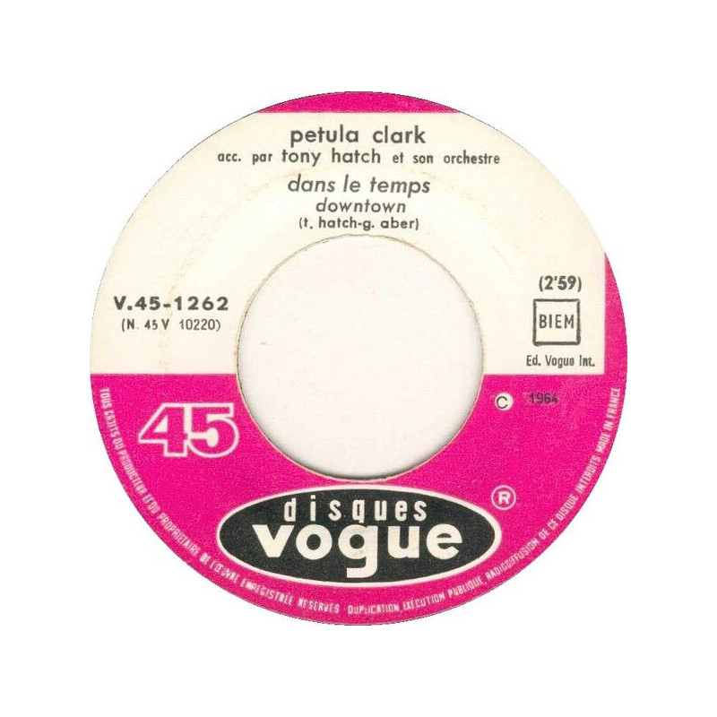 Dans Le Temps (Downtown)