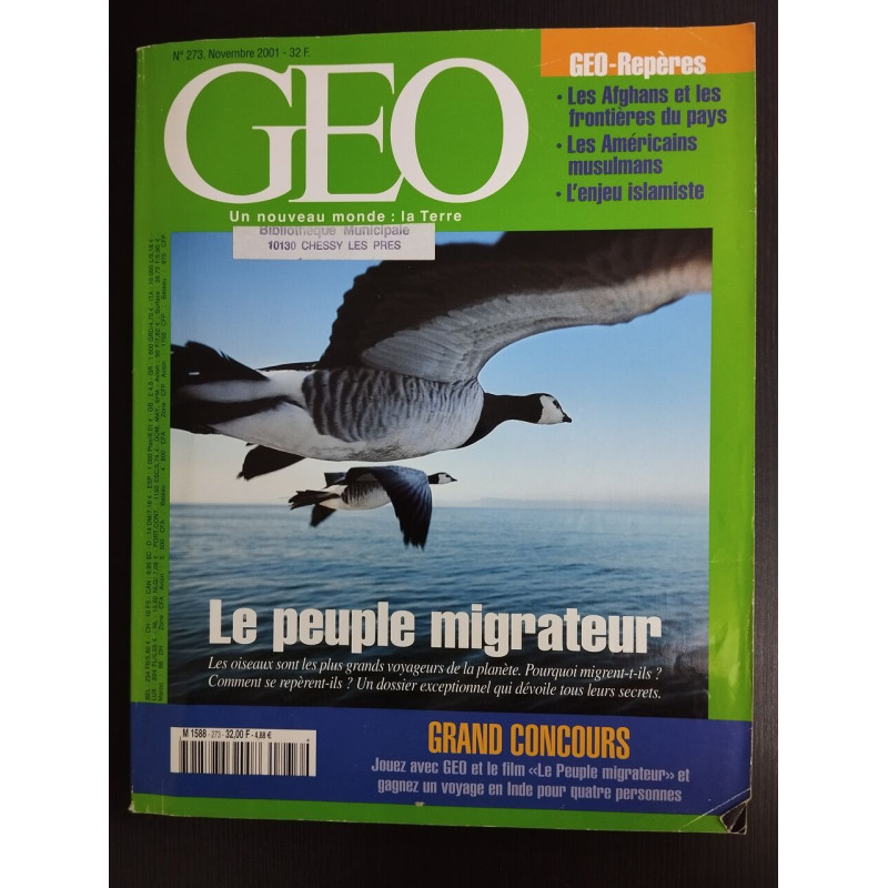 Revue Géo Magazine N° 273