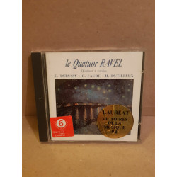 Le Quatuor Ravel - Debussy Faure Dutilleux CD