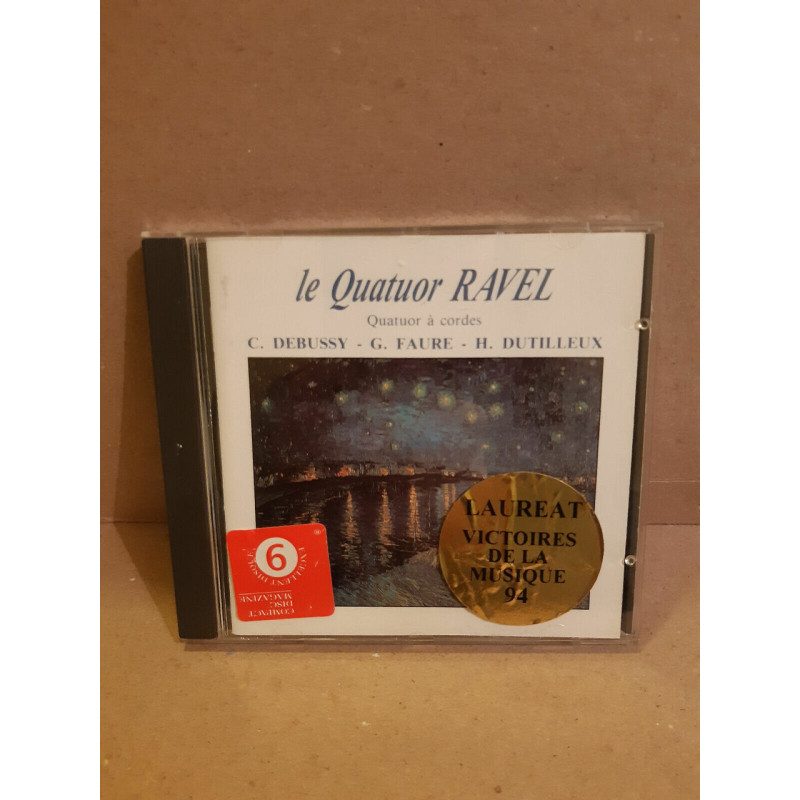 Le Quatuor Ravel - Debussy Faure Dutilleux CD