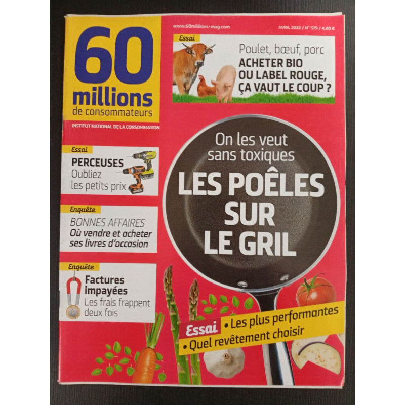 Revue 60 millions de consommateurs N° 479