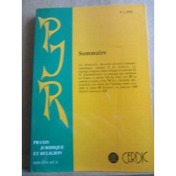 Praxis juridique et religion 9 janvier 1992
